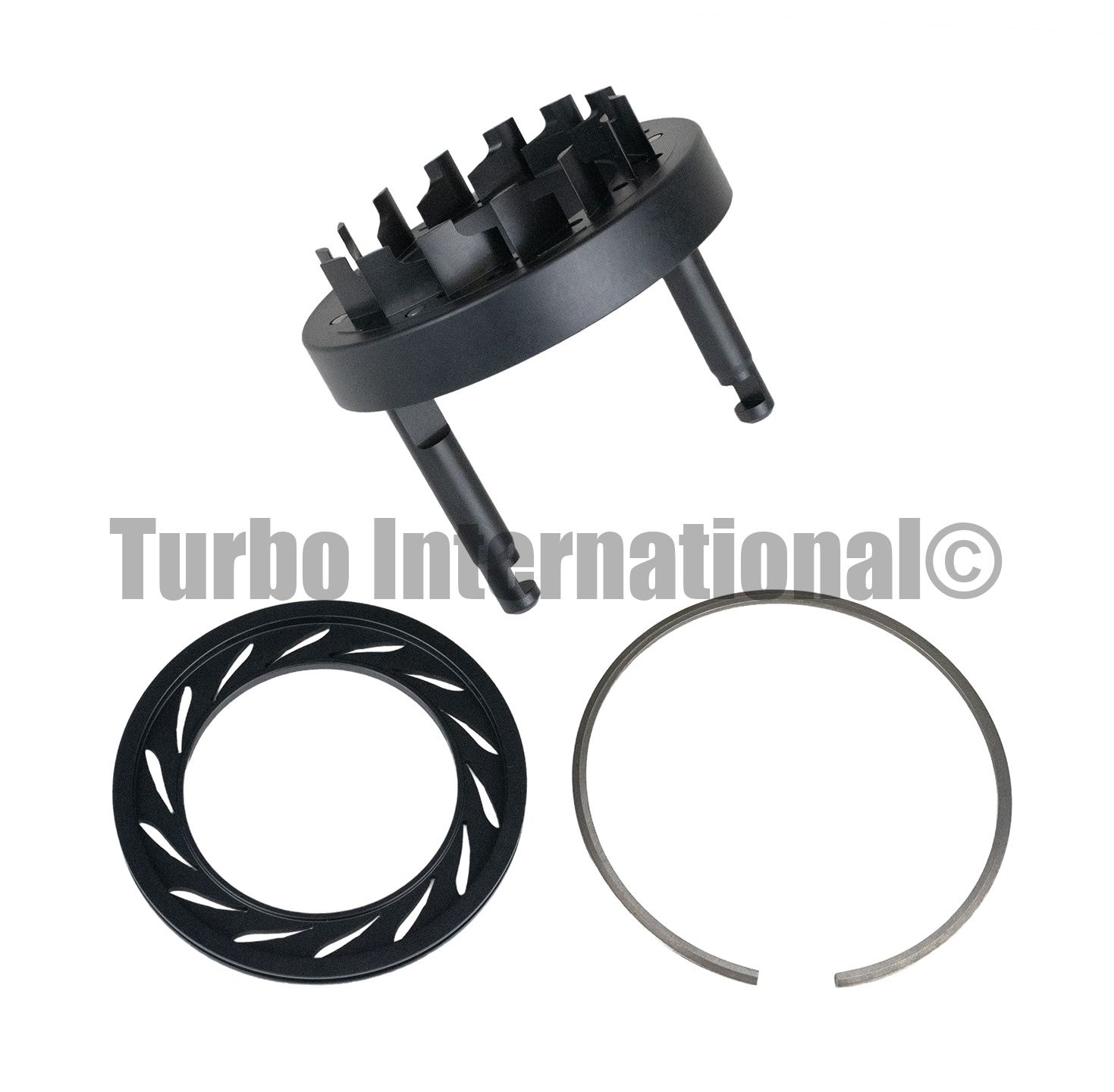 HE451VE Nitride Hardened Nozzle Ring Assembly — Reference 2838474